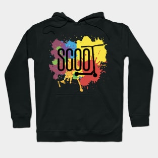 Colorful scoot Hoodie